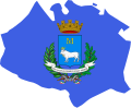 Flag map of Matera