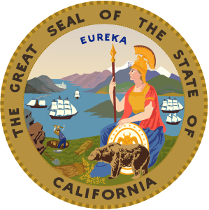 Athena on the Great Seal of California