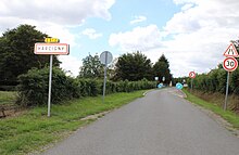 Entrée du village