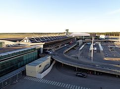 Old exterior of Terminal 2