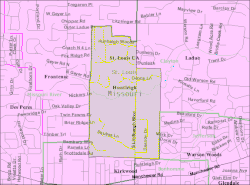 U.S. Census map