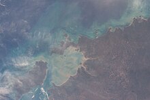 Photo of the Van Diemen Gulf taken from the International Space Station, April 2015
