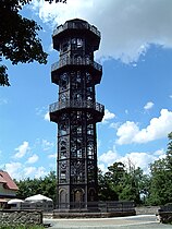 King Frederick Augustus Tower, Löbau, Germany 1852