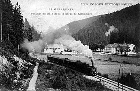 Image illustrative de l’article Ligne de Laveline-devant-Bruyères à Gérardmer