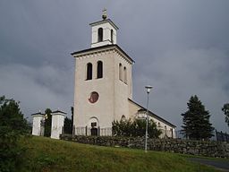 Ljustorps kyrka i augusti 2005