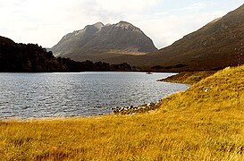 Loch Clair With Liathach forming the backdrop.