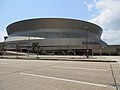 Louisiana Superdome, now Caesars Superdome, known for its timeless exterior design since first opening in 1975[23]
