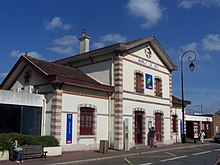 Vue de la gare de Marly-le-Roi