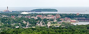 Marquette skyline from Marquette Mountain