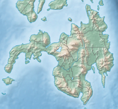 Map showing the location of Timpoong and Hibok-Hibok Natural Monument