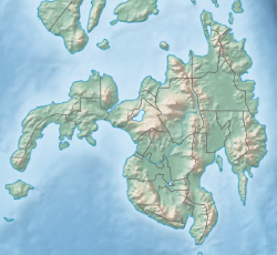 1955 Lanao earthquake is located in Mindanao mainland