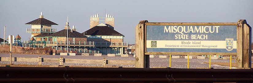 Misquamicut State Beach in March 2007