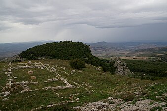 Il tempio dell'acropoli