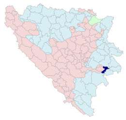 Novo Goražde – Mappa