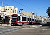 A train at Judah and 31th Avenue, 2019