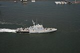 PS Zoroaster (P609) of Seychelles Coast Guard arriving at Kochi.