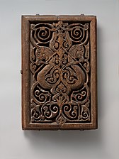 Panel with horse heads, 11th century, in the Metropolitan Museum of Art, New York City