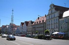 Horizonte de Pfaffenhofen an der Ilm