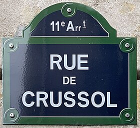 Voir la plaque.