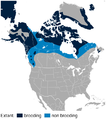 Distribution in North America[1]
