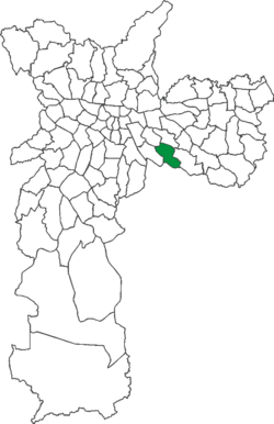 Location in the city of São Paulo