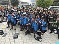 Image 25Kapa haka is performed at a School Strike for Climate in Christchurch 2019. (from Culture of New Zealand)