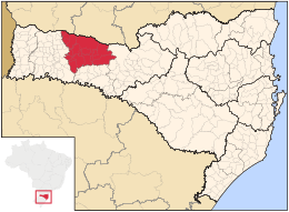 Xanxerê – Mappa