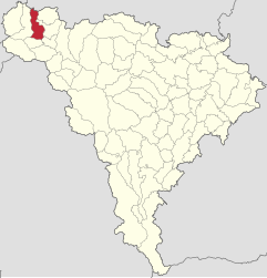 Location in Alba County