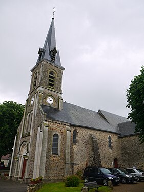 L'église Saint-Martin.