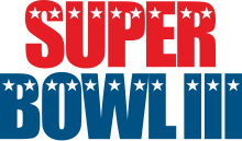 Description de l'image Super Bowl III logo.svg.