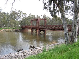 The bridge from the NSW bank