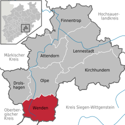 Wenden – Mappa