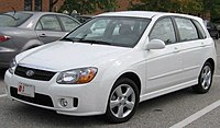 2007 Kia Spectra5 hatchback (US)