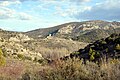 Vista general de las ruinas del castillo y ermita de Ntra. Sra. del Remedio