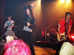 The Asexuals (T.J., John and Sean with Paul on drums) in Montreal, October 2010