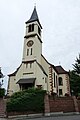 L'actuelle église protestante, construite vers 1300.