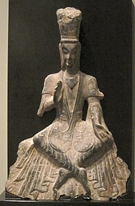 Bodhisattva. Chine, Dynastie Wei du Nord, début VIe siècle. Honolulu