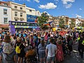 The end of the parade at Bristol Pride 2022