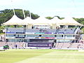 The pavilion, with seating section removed.