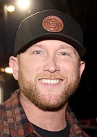 A head shot of country music singer Cole Swindell