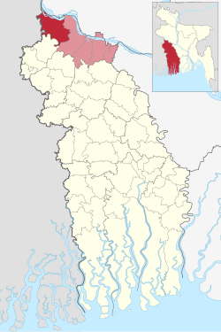 Location of Daulatpur