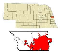 Omaha after annexing Elkhorn