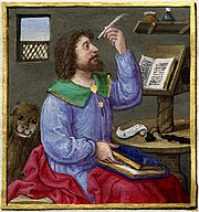 Mark the Evangelist with the lion, 1524