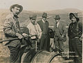 Filling oil drum, 1914