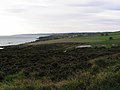 Looking towards to Portlethen from the coasts of Findon Ness