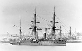 illustration de HMS Iron Duke (1870)