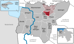 Holtland – Mappa