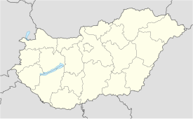 Bakonypéterd is located in Hungary