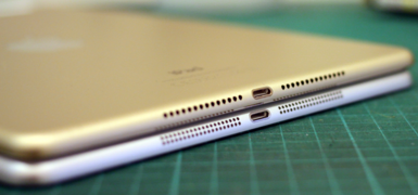 iPad Air 2 is 6.1mm compared to the iPad Air 7.5mm design