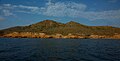 Isla del Barón en el centro del Mar Menor..